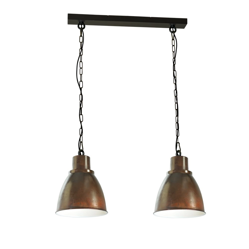 Lampe de salle à manger Industria 2x27 Rural Lampe de salle à manger Industria 2x27 Rural