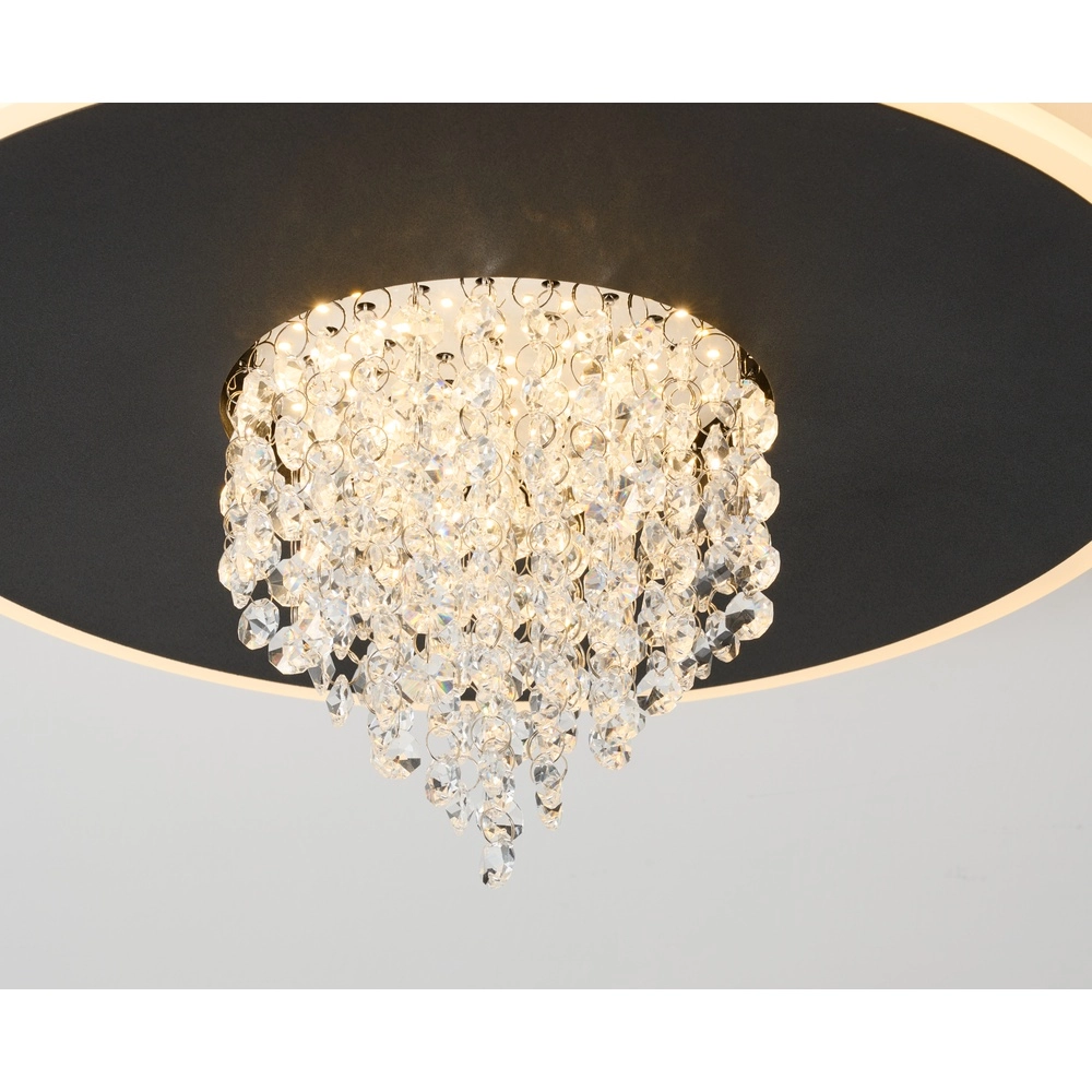 Plafonnier Deluge noir Searchlight 5053423301655