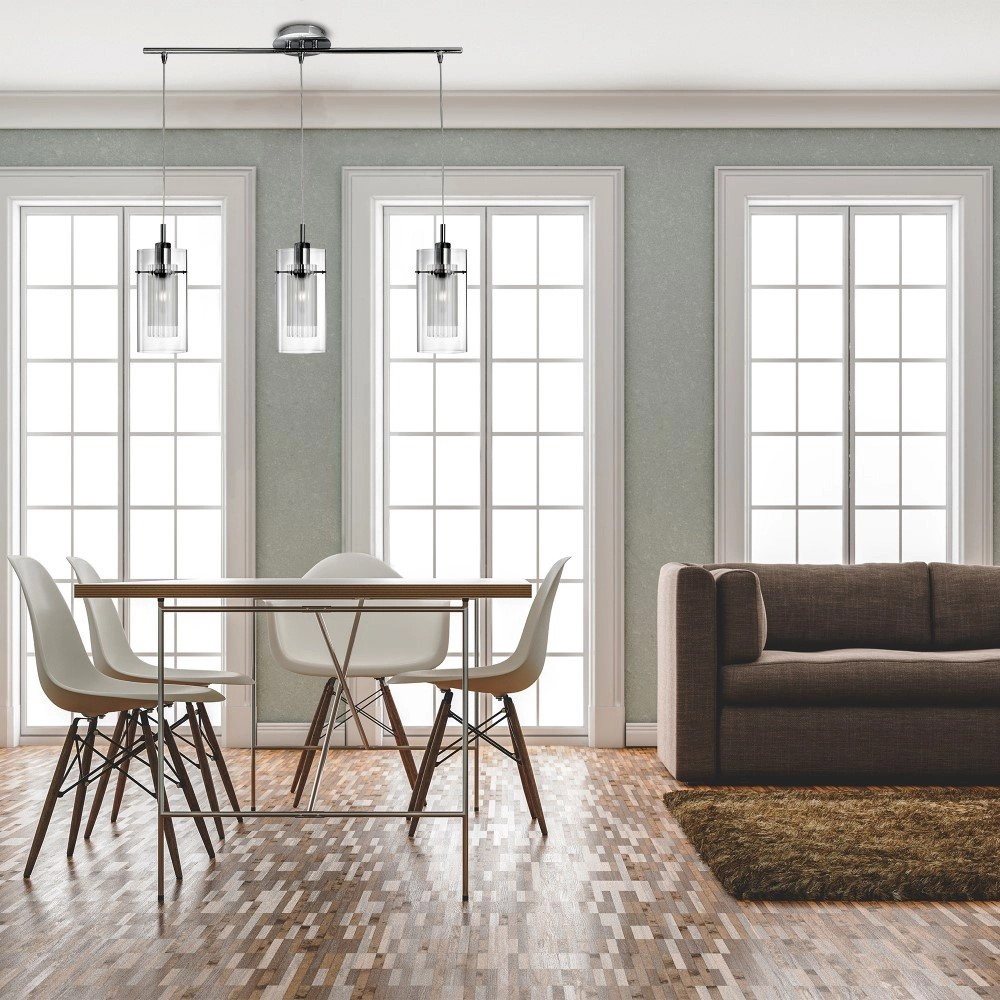 Lampe suspendue pour salle à manger Duo 1 Searchlight 5013874410924