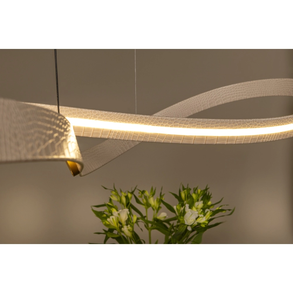 Lumière suspendue LED moderne Slalom Sable avec effet Premium by Lucide 5411212135131