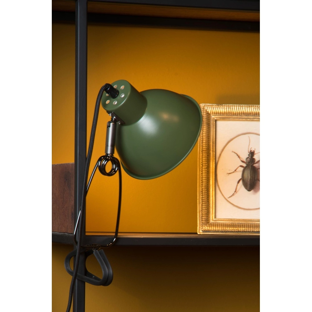 Lampe de pince Moys Vert Lucide 5411212451316