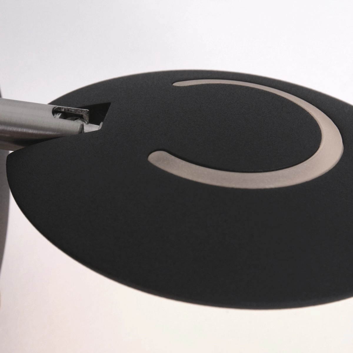 Spot mural LED Zenith 12 cm noir Steinhauer 8712746116342