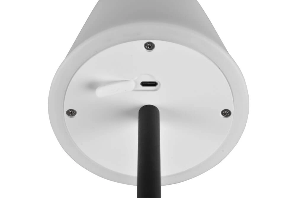 Lampe de table rechargeable Martinez noir Trio 4017807564297