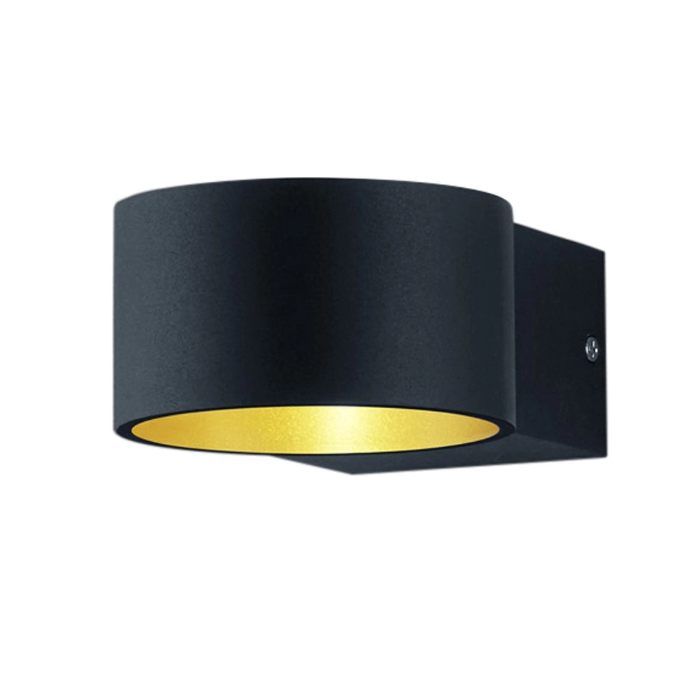 Applique murale LED Lacapo noir