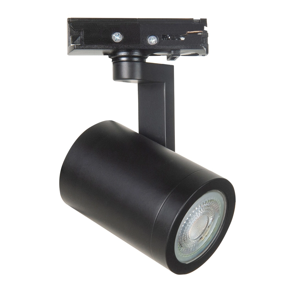 Spot de piste 1 phase Halo noir