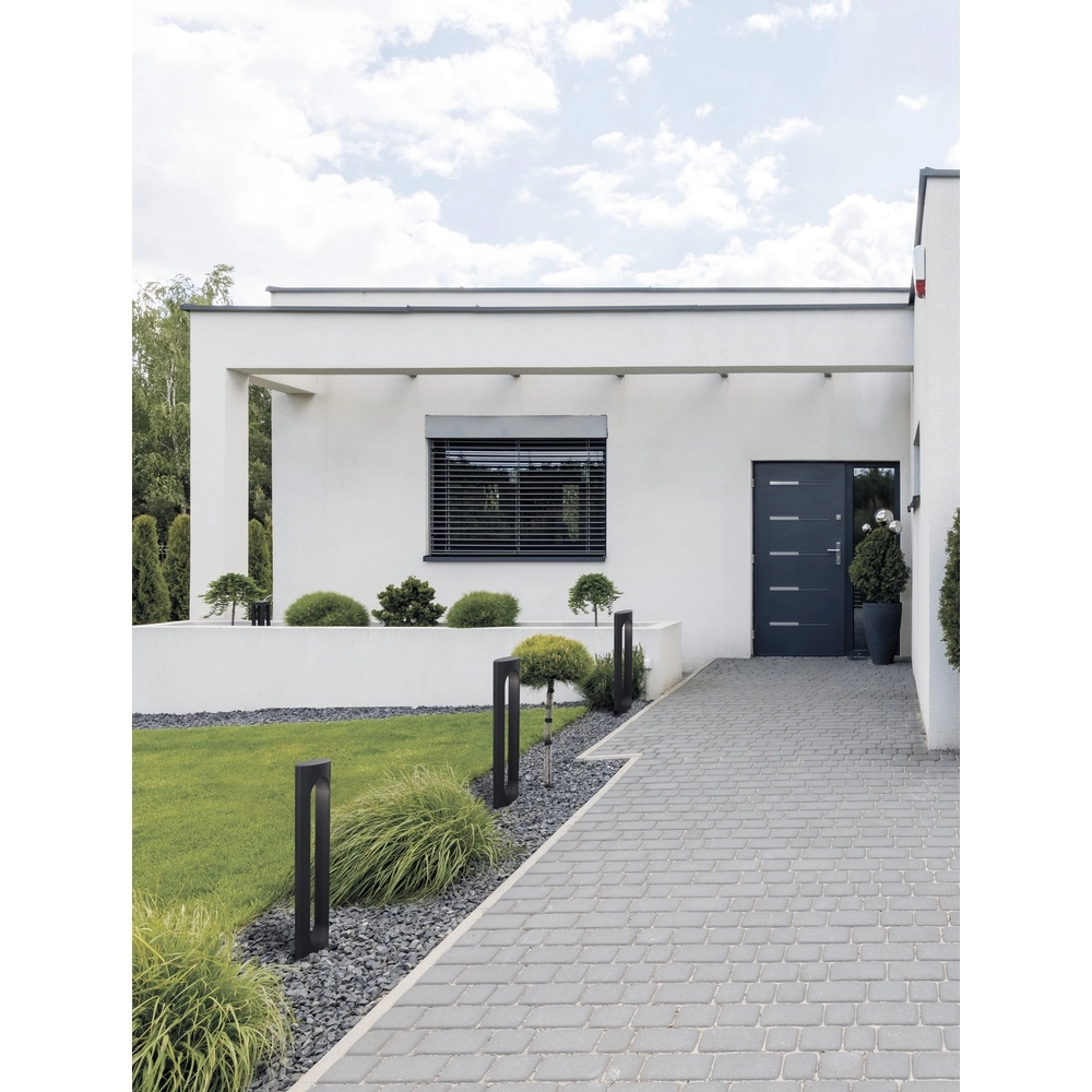 Lampe de jardin design Portal anthracite 65cm Lyora 5212017434685