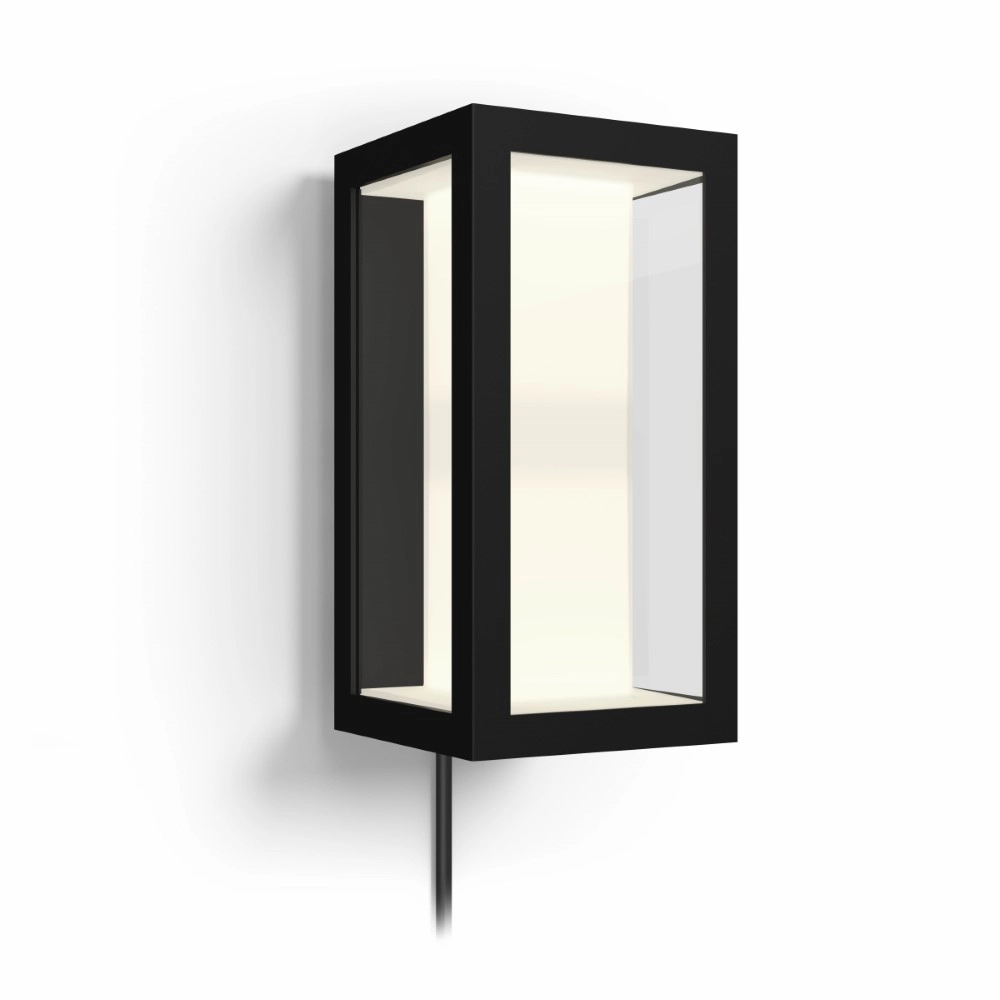 Applique carrée Hue Impress 24 volts noir Philips 8718696174333