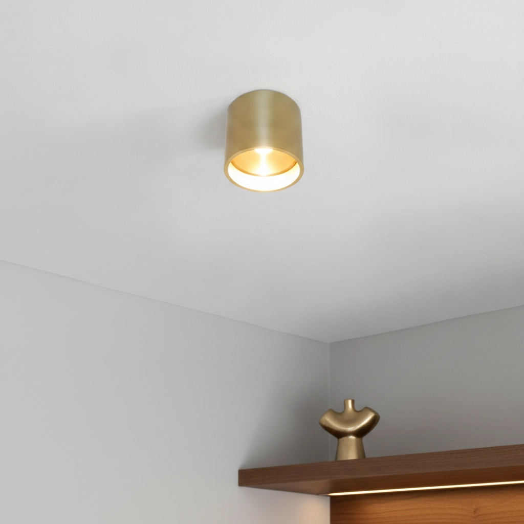 Spot de plafond LED Orleans or