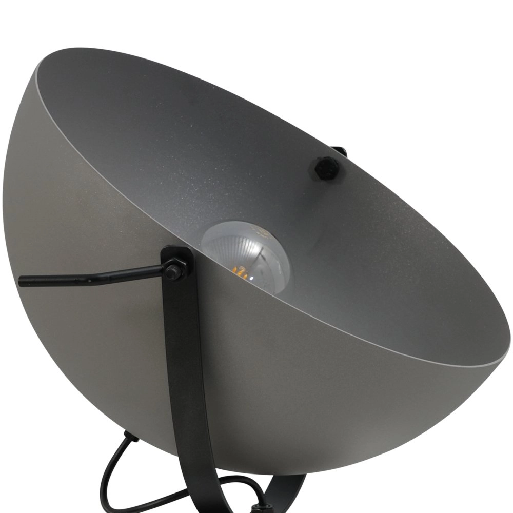 Lampadaire Larino 40 noir avec gris béton Masterlight 8718121236728