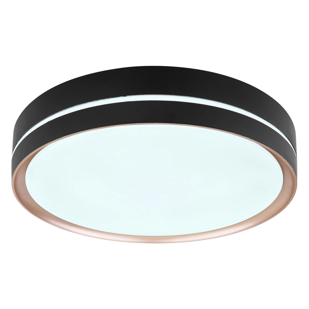 Lampe de plafond à design Manni noir Ø 38,5cm Globo 9007371422159