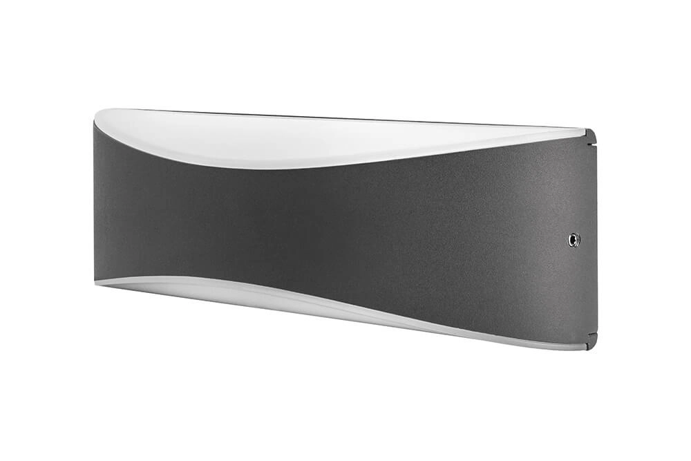 Lampe d'extérieur design Wave Anthracite