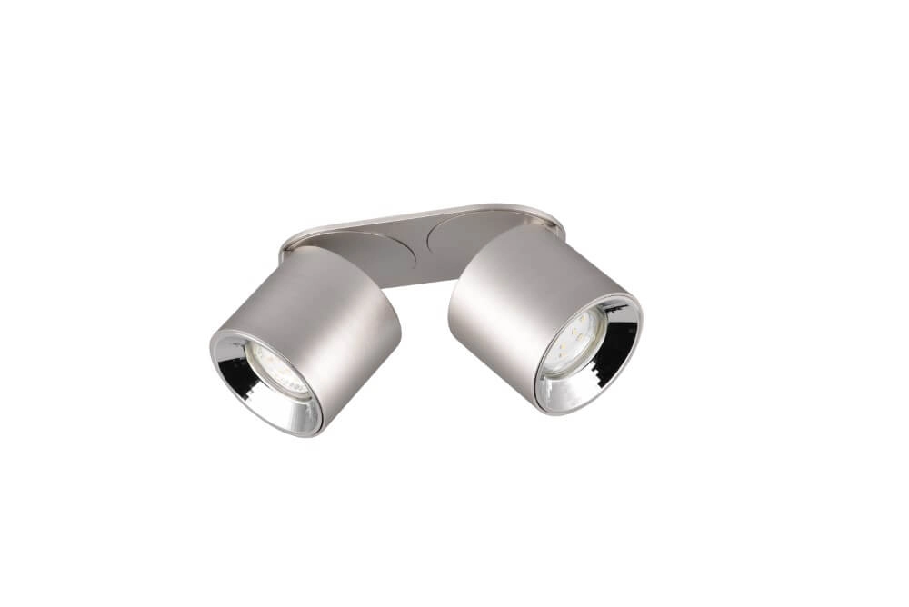 Plafonnier Guayana Nickel à 2 lumières Trio 4017807573978