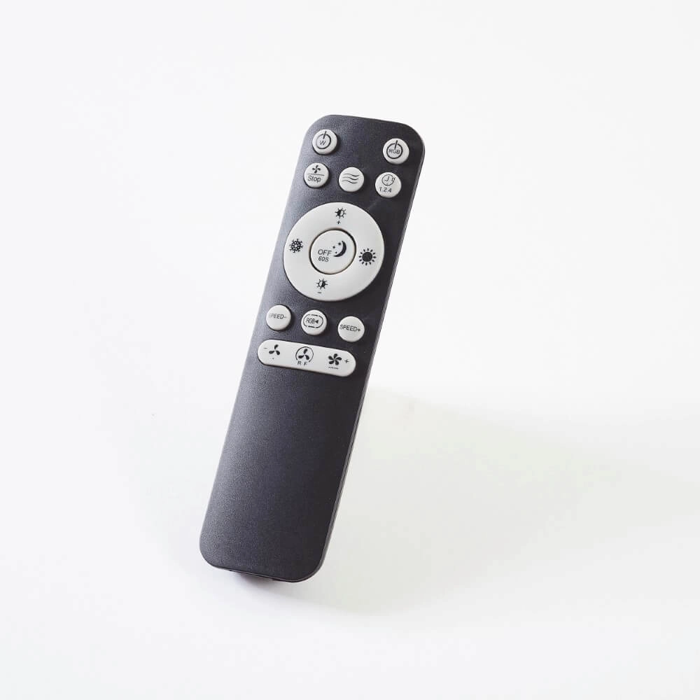 Éventail noir Slimline avec bord doré Brilliant 4004353435874