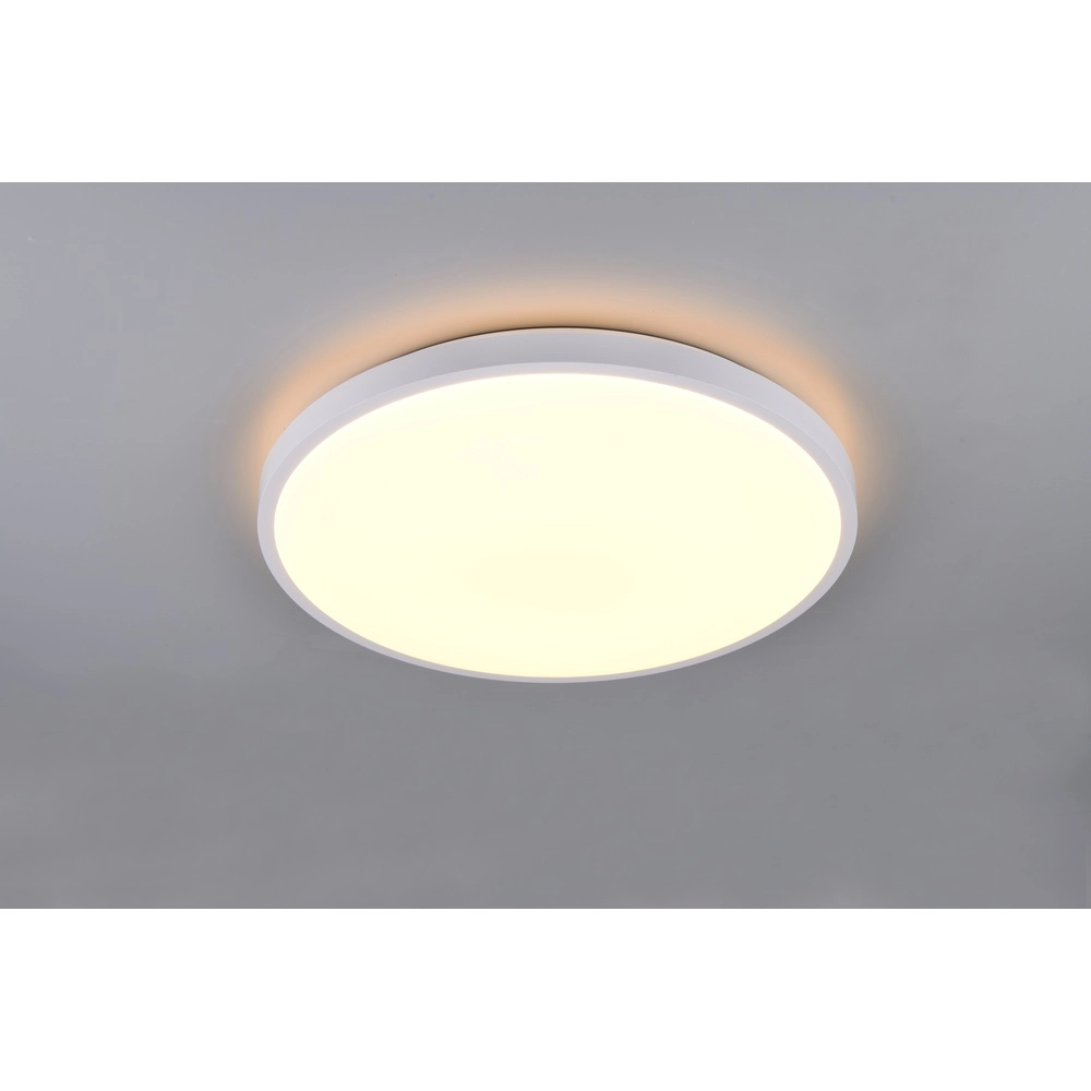 Plafonnier Slope blanc Ø 48,5cm Trio 4017807668667