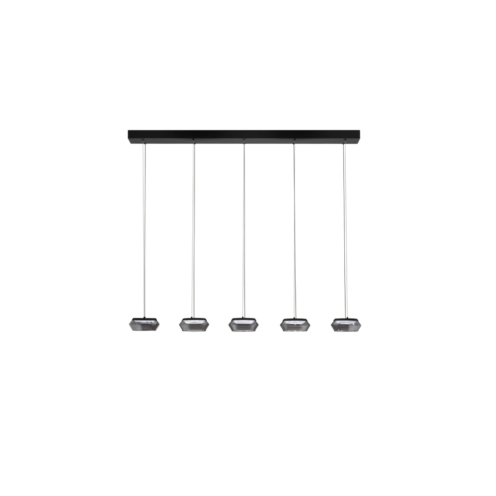 Suspension élégante Jailyn Droit 5 lumières Lyora 5212017468413