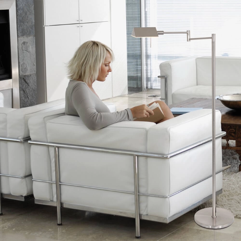 Lampe de lecture en acier inoxydable Retina avec LED Steinhauer 8712746135688