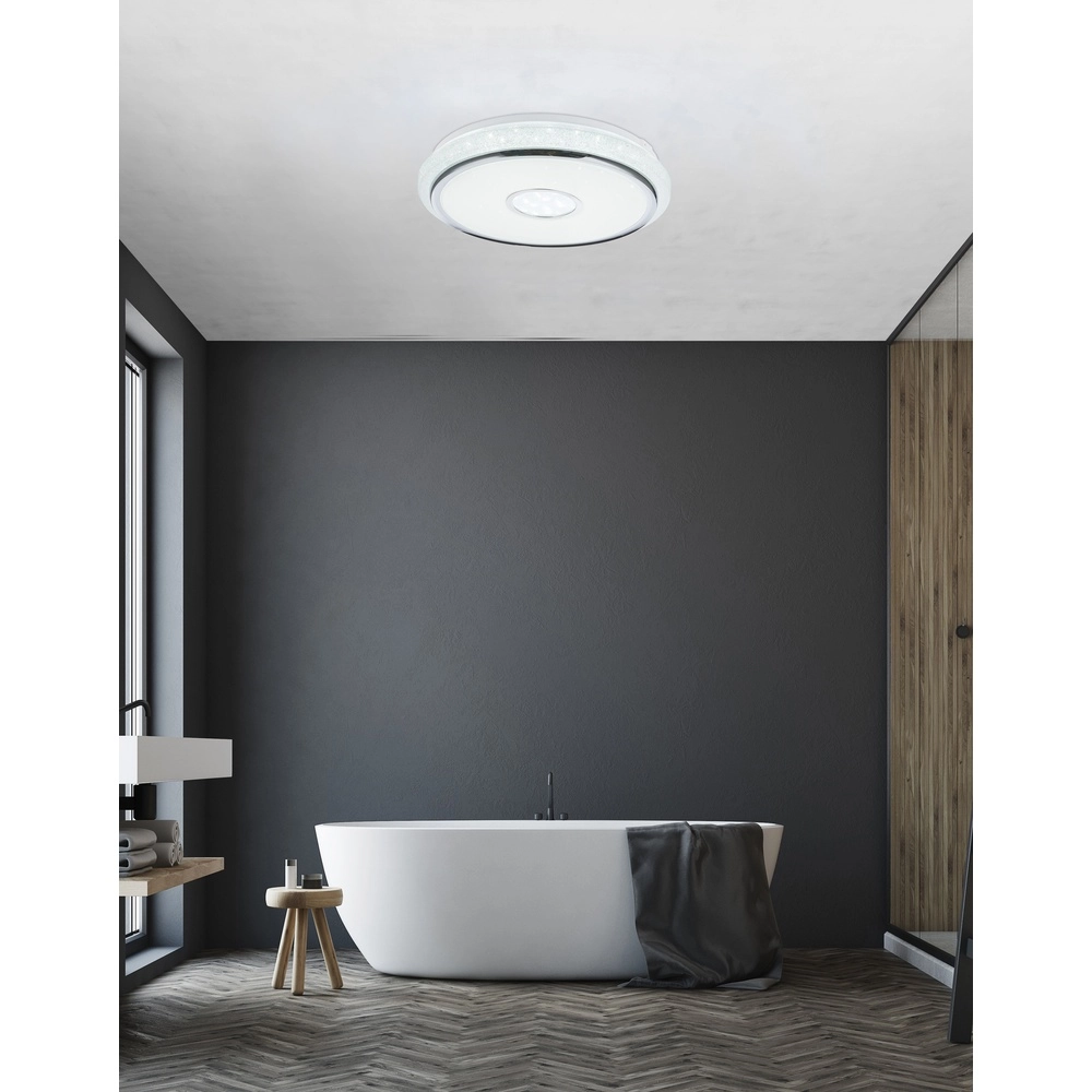 Éclairage de plafond Dani Ø 50 cm réglable en couleur de lumière Globo 9007371370047