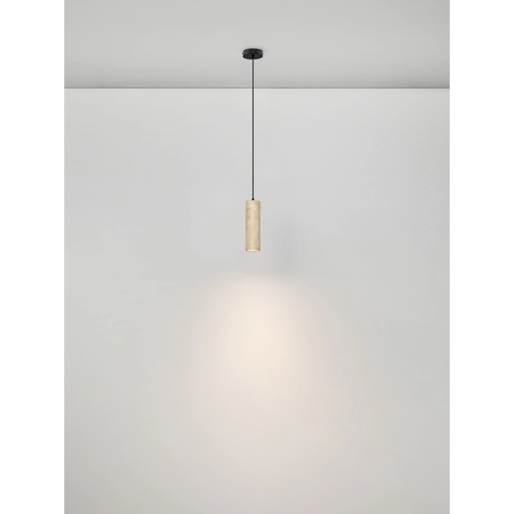 Lampe pendante moderne Melony brun sable Lyora 5212063501232