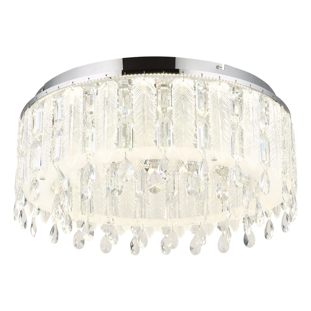 Lampe de plafond Klunka chrome Ø 58,5cm