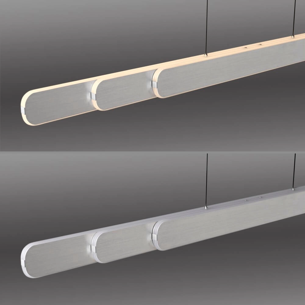 Lampe suspendue design Adriana Round aluminium Paul Neuhaus 4012248384312