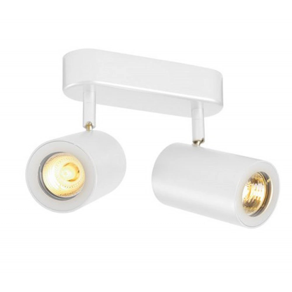 spot Enola B 2 lumières blanc