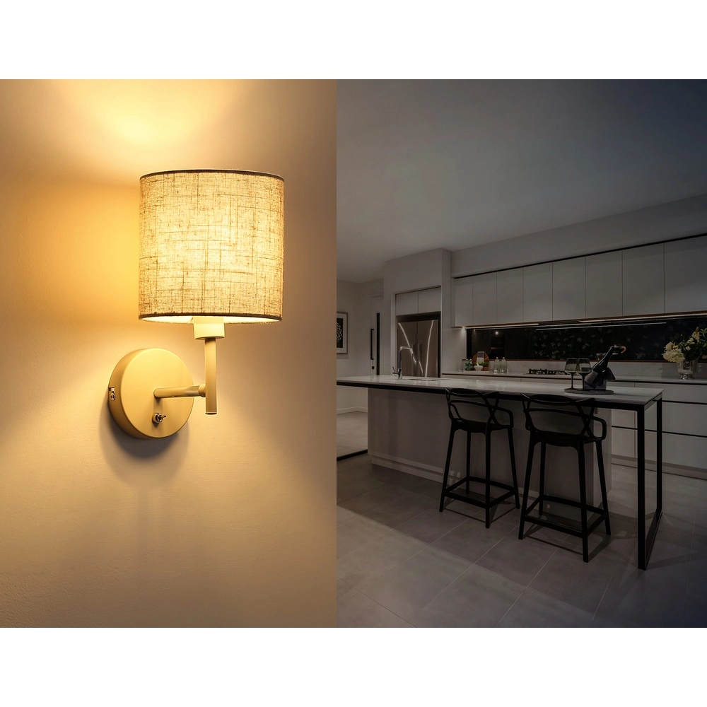 Applique murale Deleon brun sable Globo 9007371566907