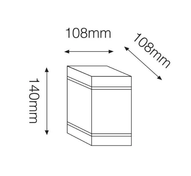 Spot monté en surface blanc Sigma pour l'extérieur KS 8714732686501