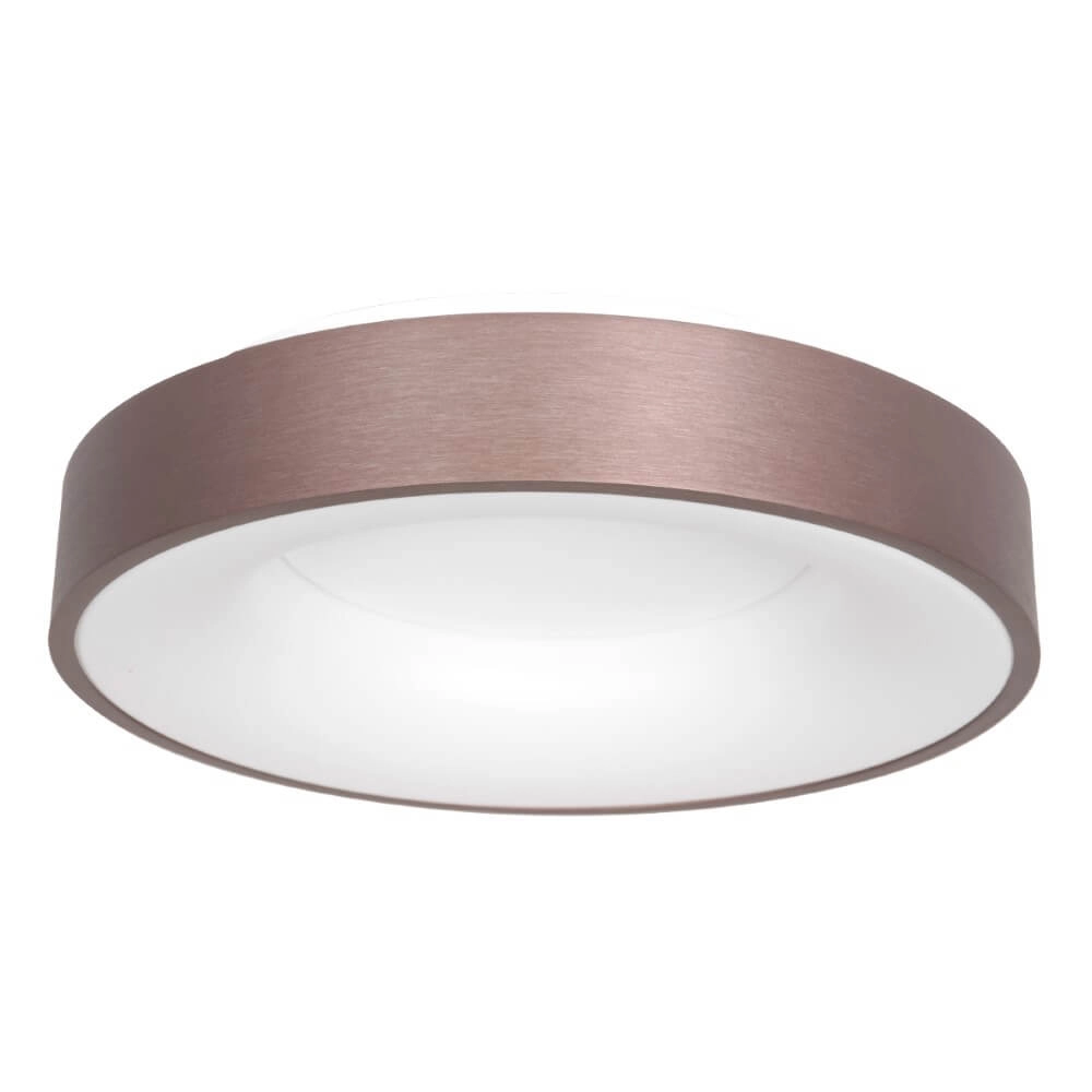 Plafonnier LED en bronze Ringlede Ø48cm Steinhauer 8712746167412