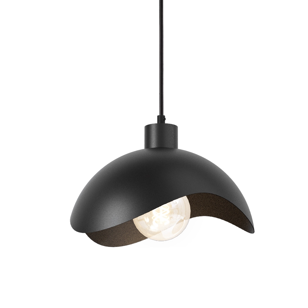 Lampe suspendue de bureau Volta 3x Ø30cm - noir Masterlight 8718121395548