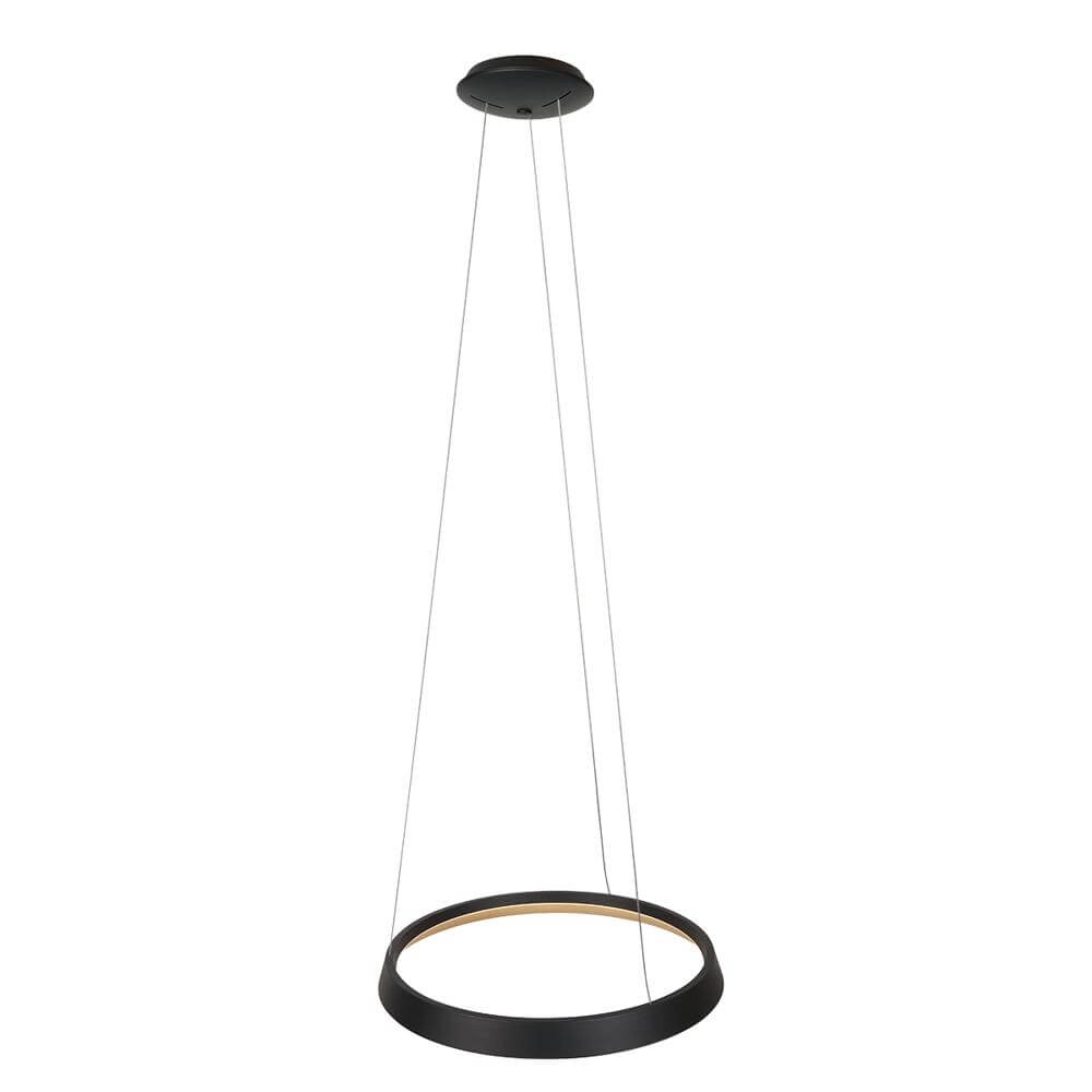 Suspension élégante Ringlux noir Ø 60cm Steinhauer 8712746171976