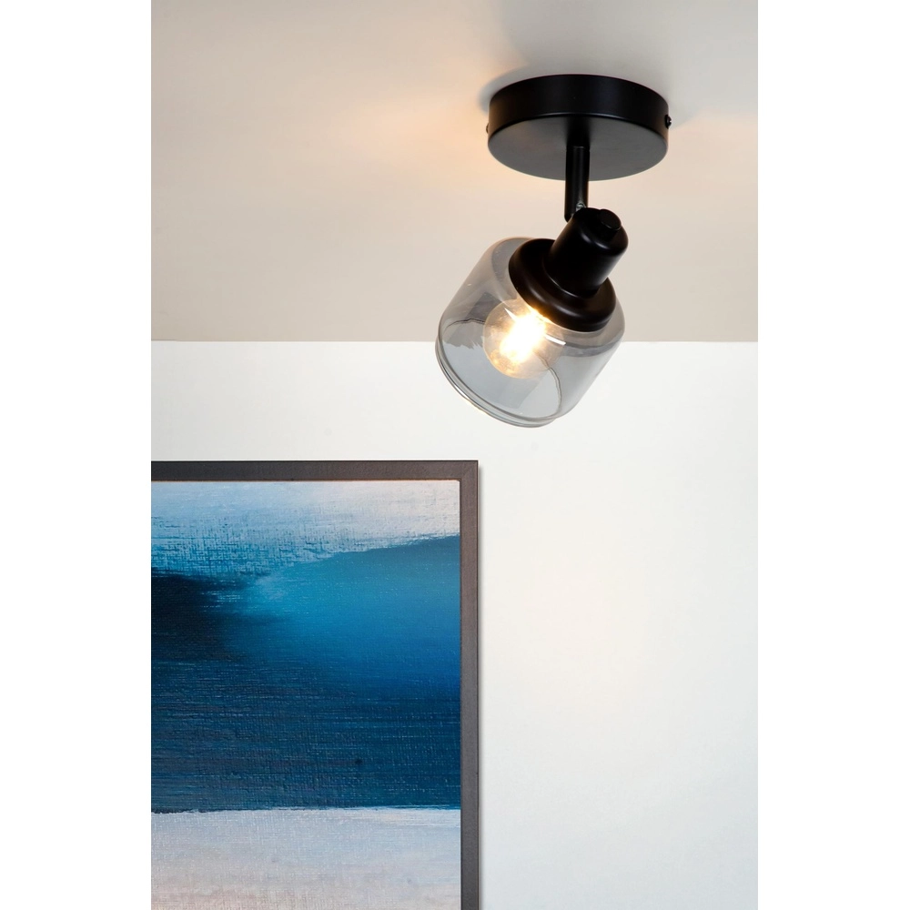 Lampe de plafond Bjorn Noir simple Lucide 5411212771216