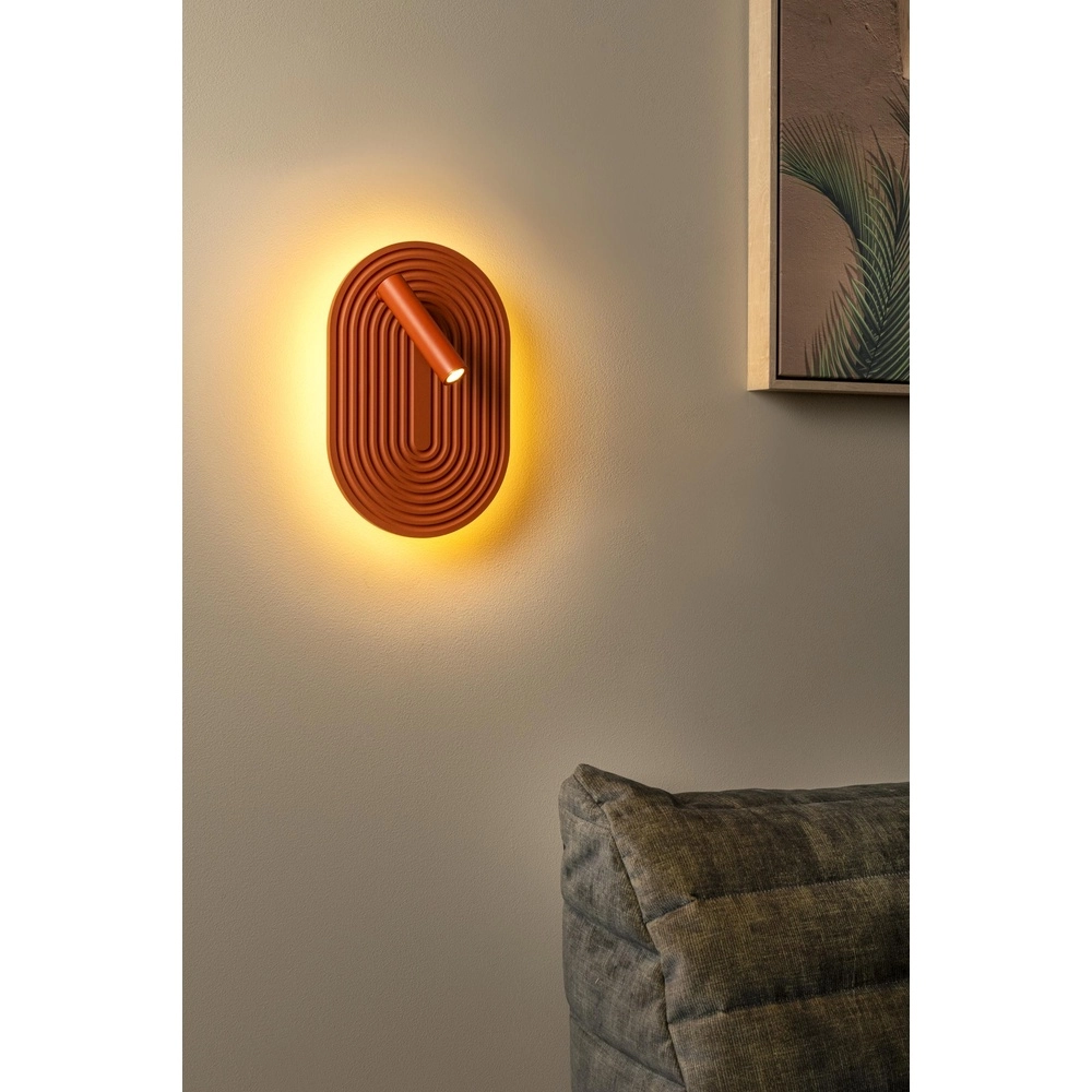 Lampe murale de conception Carmino Terre cuite Lucide 5411212771599