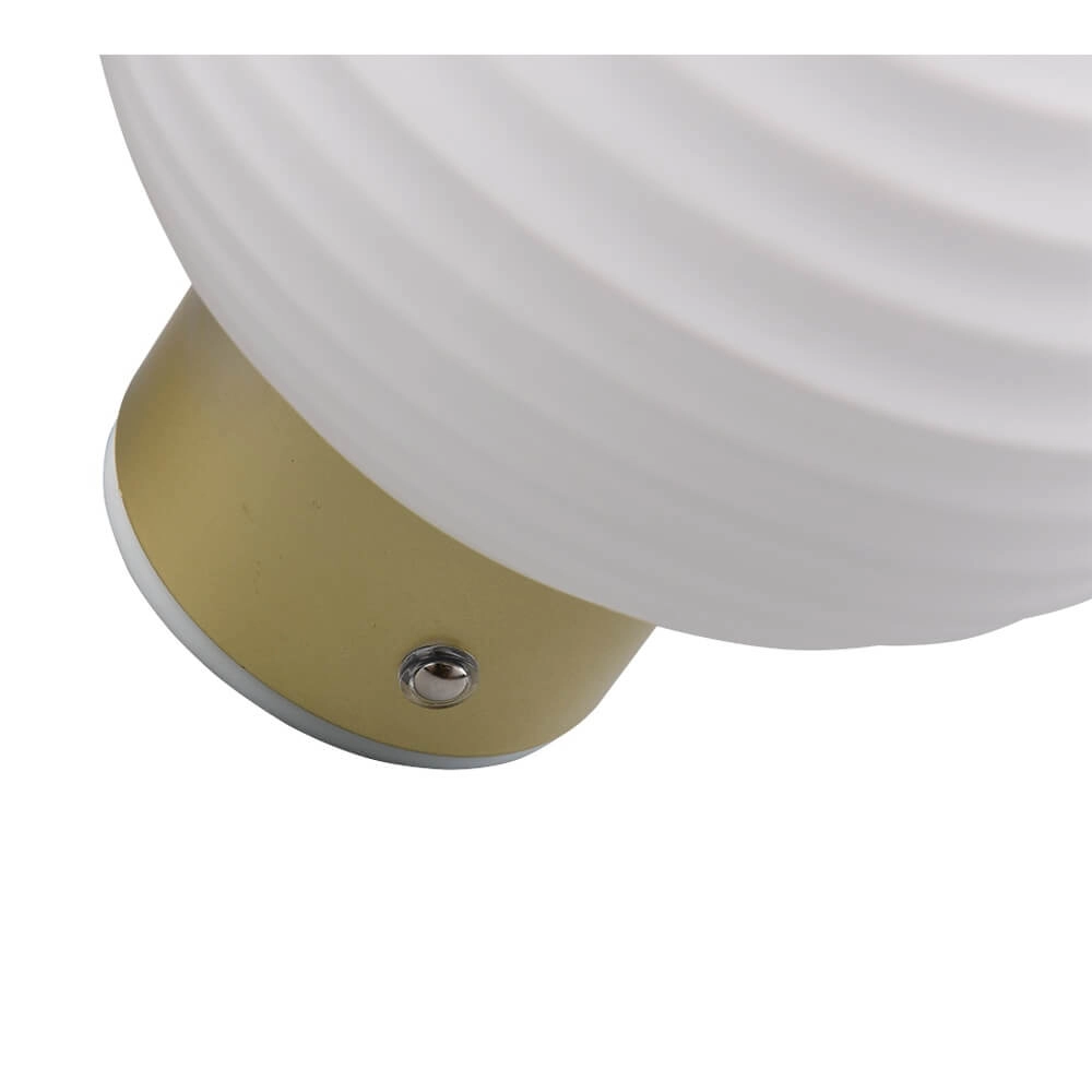 Applique murale Earl Verre blanc rechargeable Trio 4017807643442