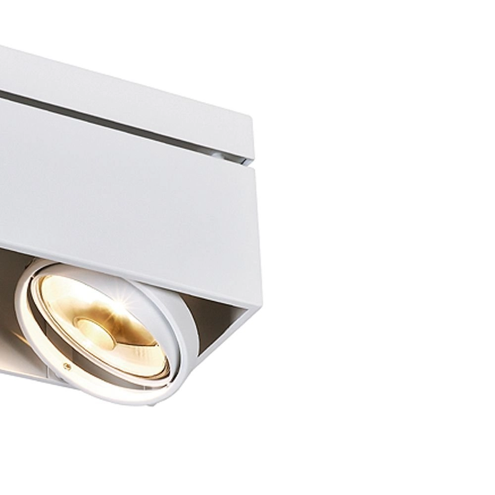 Spot de plafond Kardamod Surface Square ES111 2 lumières blanc SLV 4024163131698