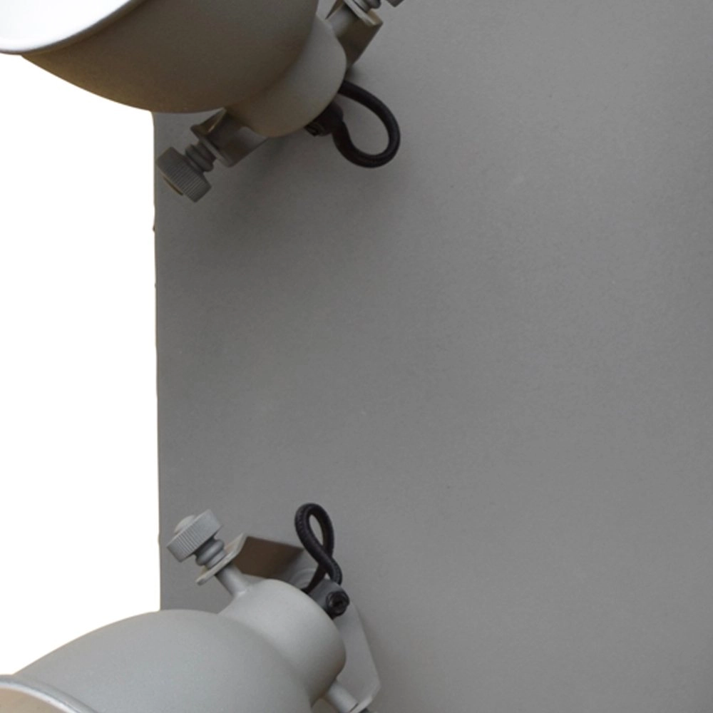 Spot de plafond Industrial Gris vintage à 4 lumières Urban Interiors 8719325005721