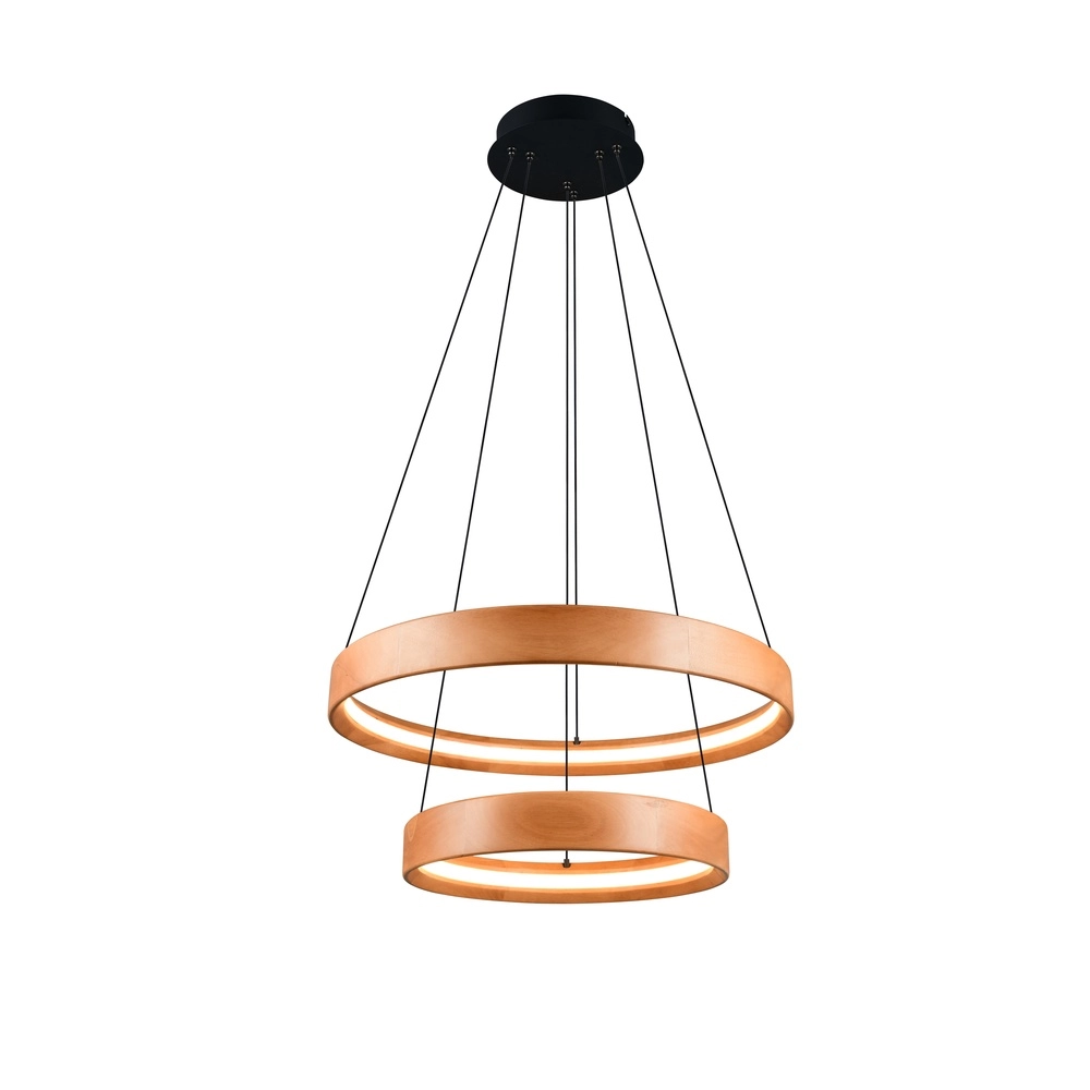 Suspension design Lynwood bois Ø 60cm