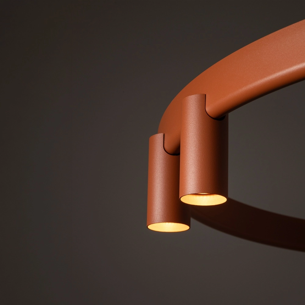 Lampe pendante de conception Fourty terre cuite Ø 80cm Lyora 5903139124188