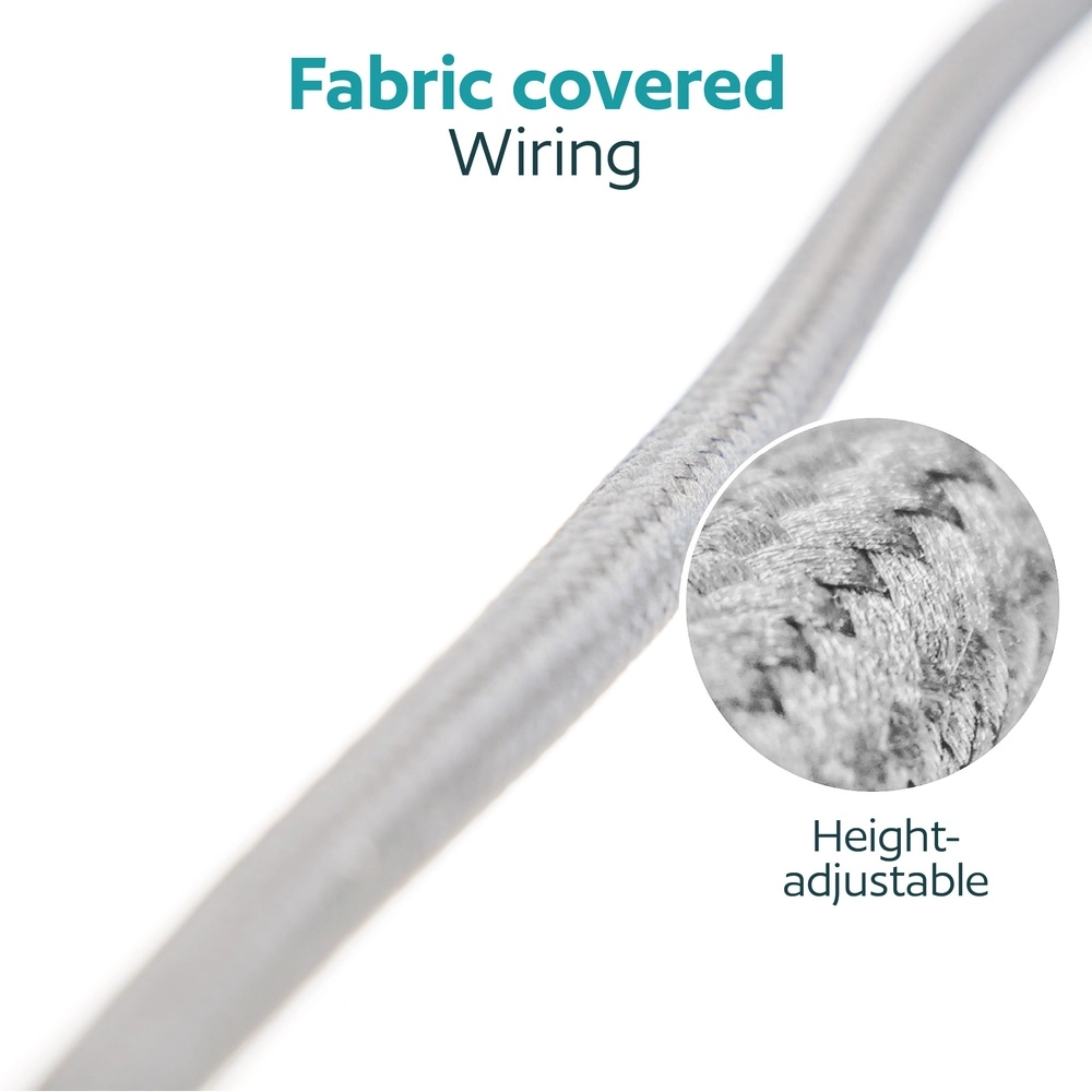 Lampe pendante Ø 42cm Dolwen Blanc - Japandi Eglo 9002759439972