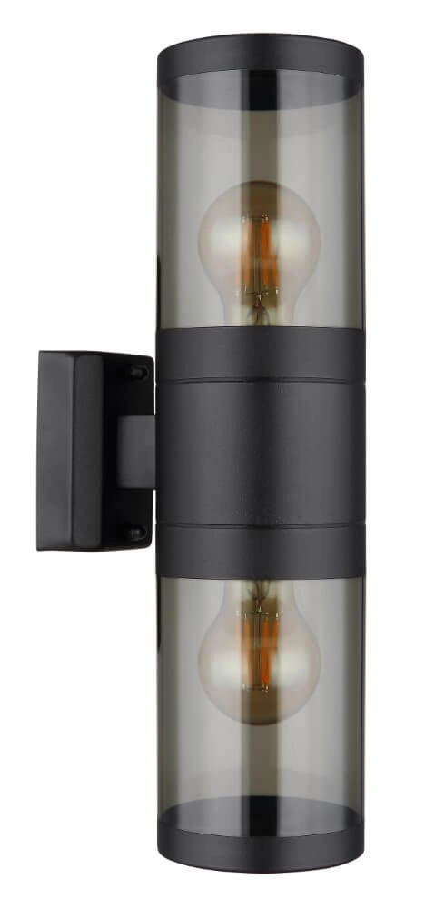 Lampe d'extérieur noire Xeloo 2x E27 Globo 9007371440757