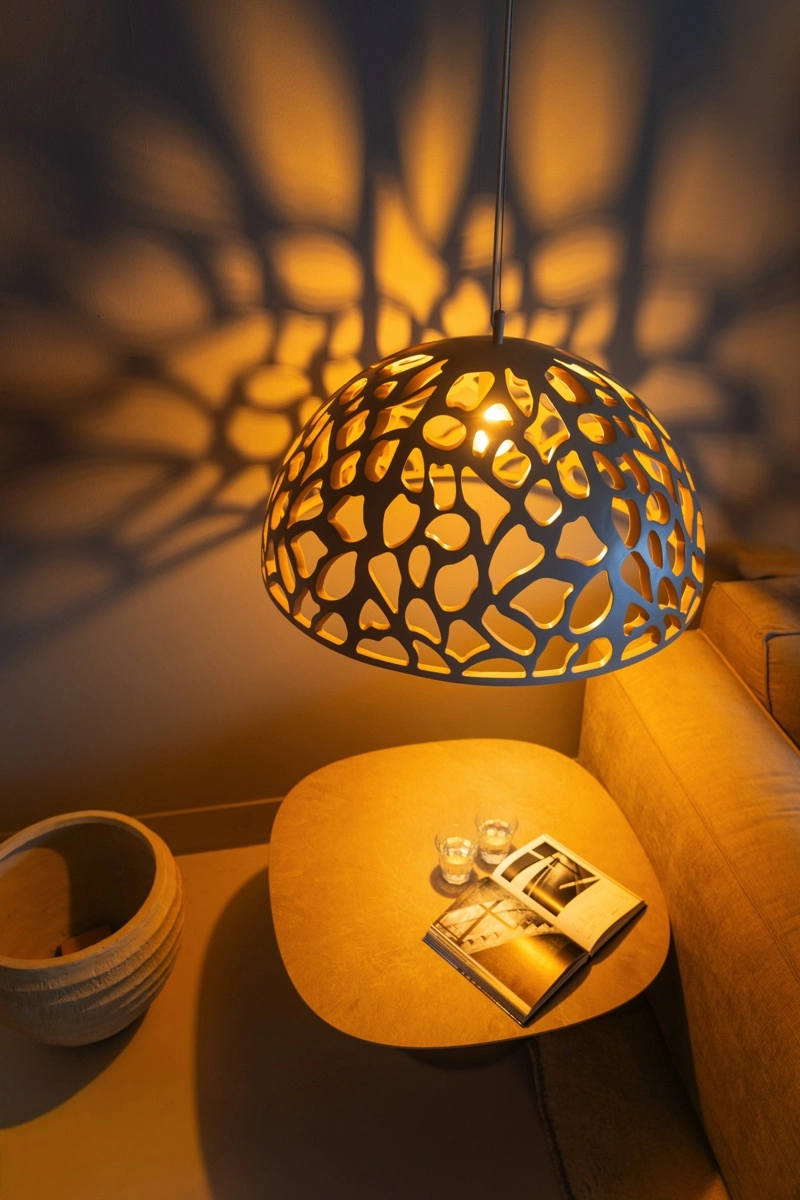 Lampe pendante caractéristique The Open Ø 70cm - sable ETH 8720195312246