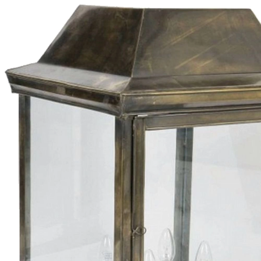Lanterne extérieure rurale Strathmore L cuivre antique (ant) Limehouse 8716803507104