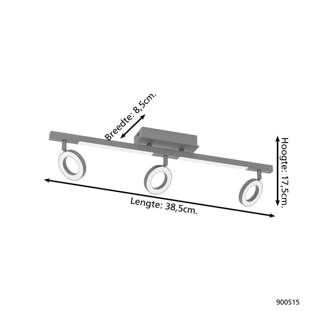 Plafonnier design Cardillio 2 3 lumières Eglo 9008606244447
