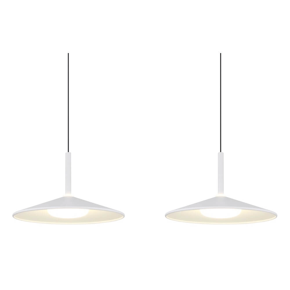 Suspension design Lampone 3 lumières blanc Globo 9007371474806