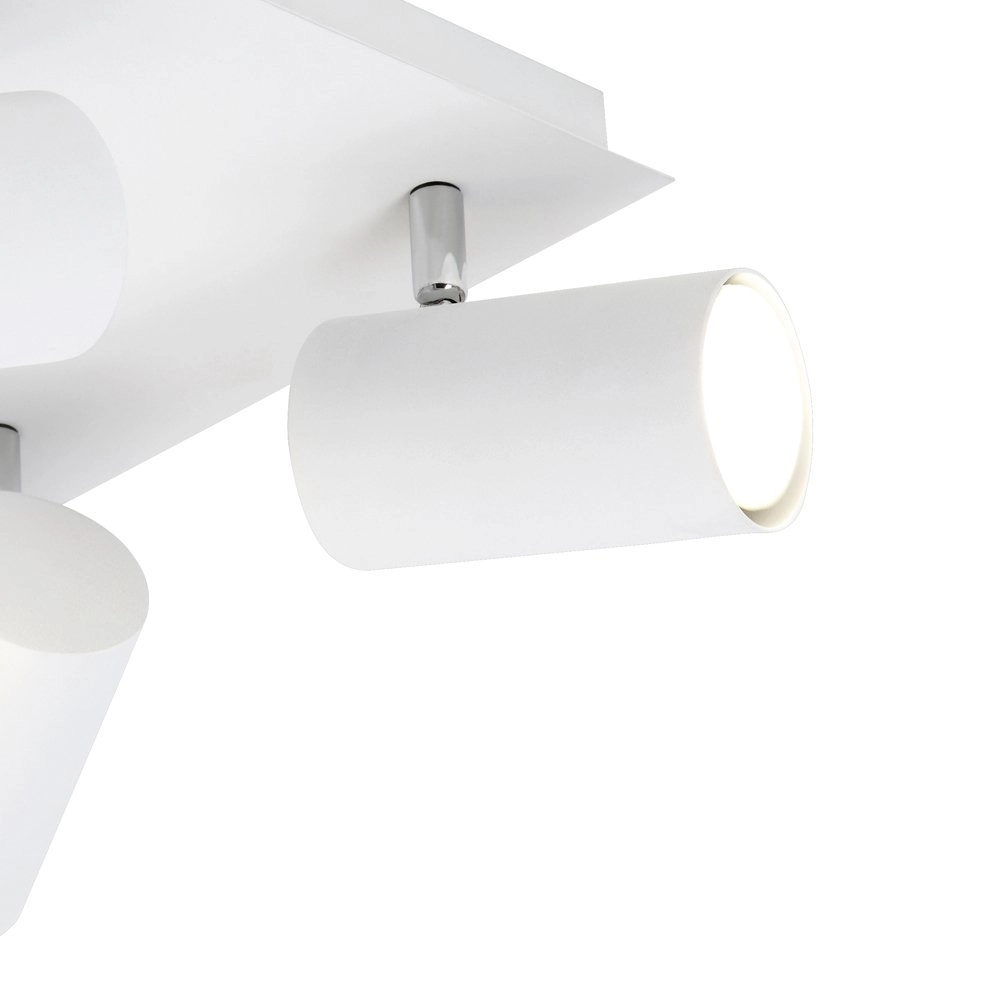 Spot de plafond Series 8024 4 lumières blanc Trio 4017807227574