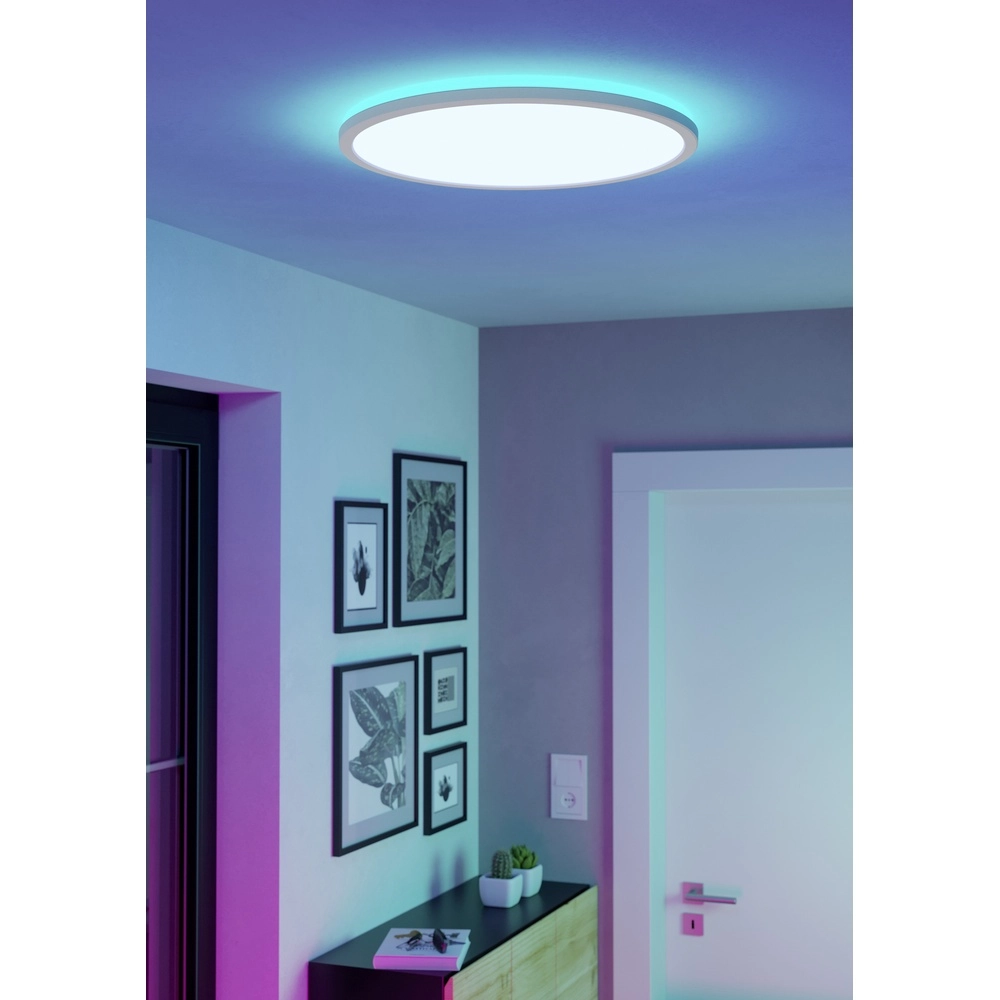 Lampe de salle de bain intelligente Rovito-Z rond - blanc - Ø 50cm Eglo 9008606329793