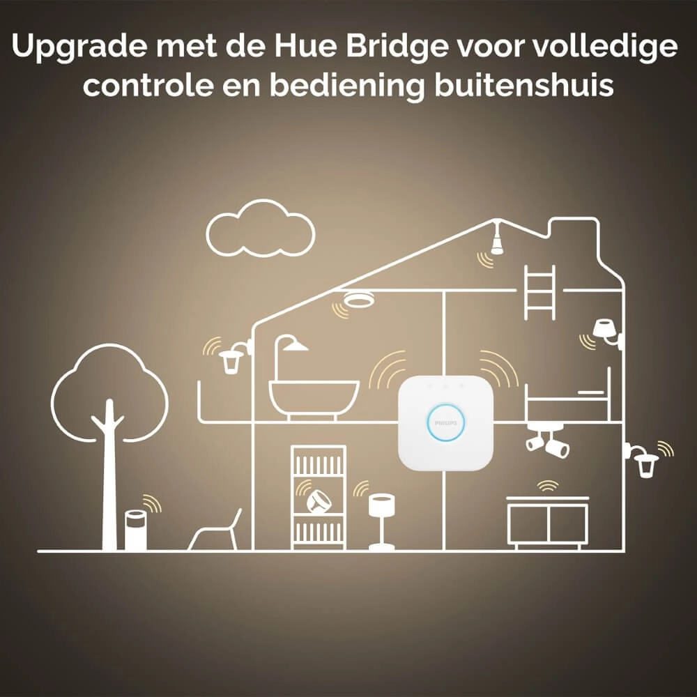 Lampe suspendue Hue Enrave - White Ambiance Ø 42,5 cm noir Philips 8718696176580