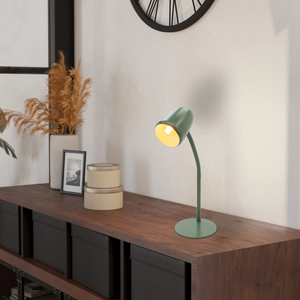 Lampe de table Carlo vert Eglo 9008606357574