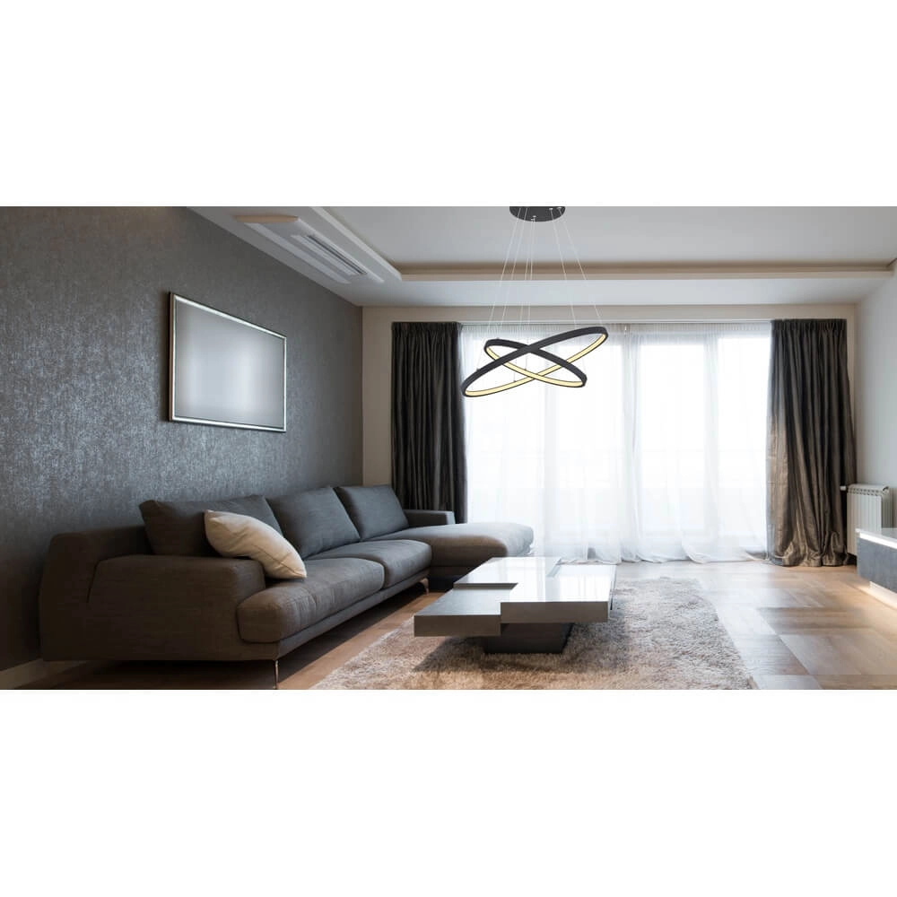 Suspension élégante Ralph rond Ø 51cm Globo 9007371401987