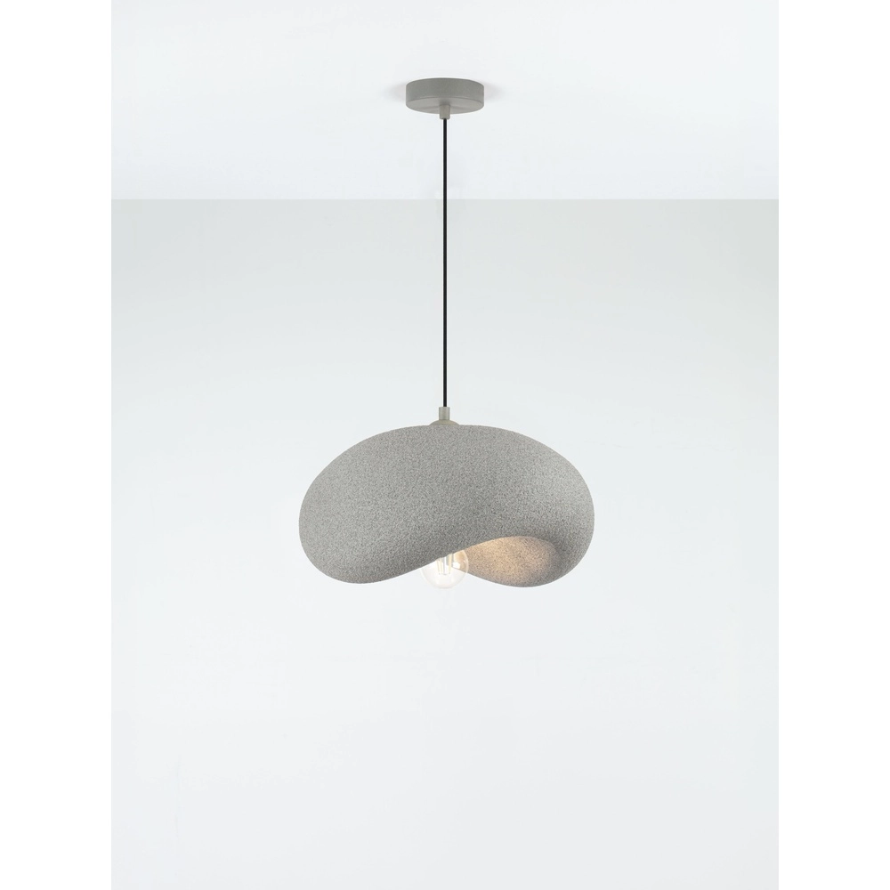 Lampe pendante moderne Bambel gris Lyora 5212017495778