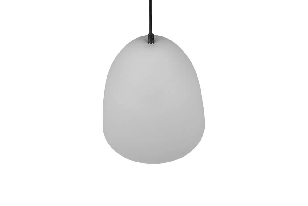 Lampe à suspension gris béton Tilda Ø 25 cm Trio 4017807522259